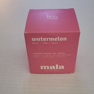 Mala Watermelon Soy Candle ‎ 6.8oz New